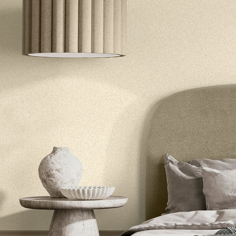 Boutique Echo Texture Wallpaper Sand - Modern Wall Covering & Home Decor