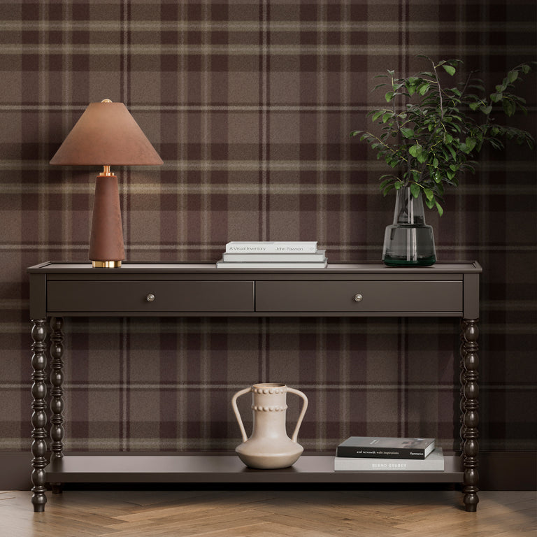 Superfresco Easy Eildon Weave Wallpaper Thistle - Wall Covering Home Décor