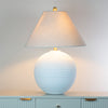 Classic lamp with shade featuring an off-white ceramic base – Eleanor Table Lamp 66cm
