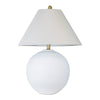 Elegant ceramic table lamp with fabric shade – Eleanor Table Lamp 66cm
