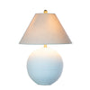 Elegant Eleanor Table Lamp with Off-White Shade
