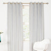 Elegance Curtains Grey Velvet life style picture