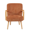 Eliza Accent Chair Cooper front view picture
