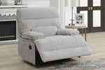 Eloise Recliner Armchair Grey life style picture