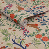 Joules Enchanted Woodland Wallpaper Antique Cream picture of the wallpaper roll