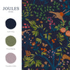 Joules Enchanted Woodland Wallpaper Navy picture with paint colors that perfectly fit to this wallpaper
