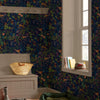 Joules Enchanted Woodland Wallpaper Navy life style picture