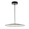 Enoch Pendant Black & Stainless Steel LED picture on the white background