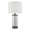 Enrico Rechargeable Table Lamp Satin Black picture on the white background