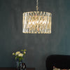 Home decor pendant with stunning crystal detailing

