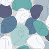 Envy Mood Wallpaper Blues close view picture of the pattern design