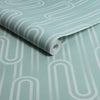 Envy Ups n Downs Wallpaper Pistachio picture of the wallpaper roll