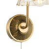 Erika Wall Light Antique Bronze close view picture of the wall fitting