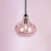 Esarosa 1 Light Pendant Black Chrome/Smoked Glass life style picture