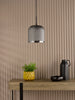 Esila Pendant Matt Black and Smoked Glass will fit to a various interiors
