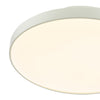 Essien Flush White LED IP44 close view picture of the lamp design