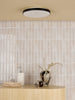 Essien Flush White and Black LED IP44 in beautiful white and black design