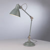 Eunice Task Table Lamp Grey & Satin Nickel 