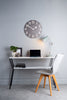 Eunice Task Table Lamp Grey & Satin Nickel perfect for home offices