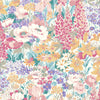 Laura Ashley Everingham Meadow Wallpaper close view picture of the pattern design