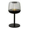 Ezera Rechargeable Outdoor Table Lamp Black LED IP44 perfect to create an intimate atmosphere
