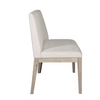 Compact bench designed for mealtime.