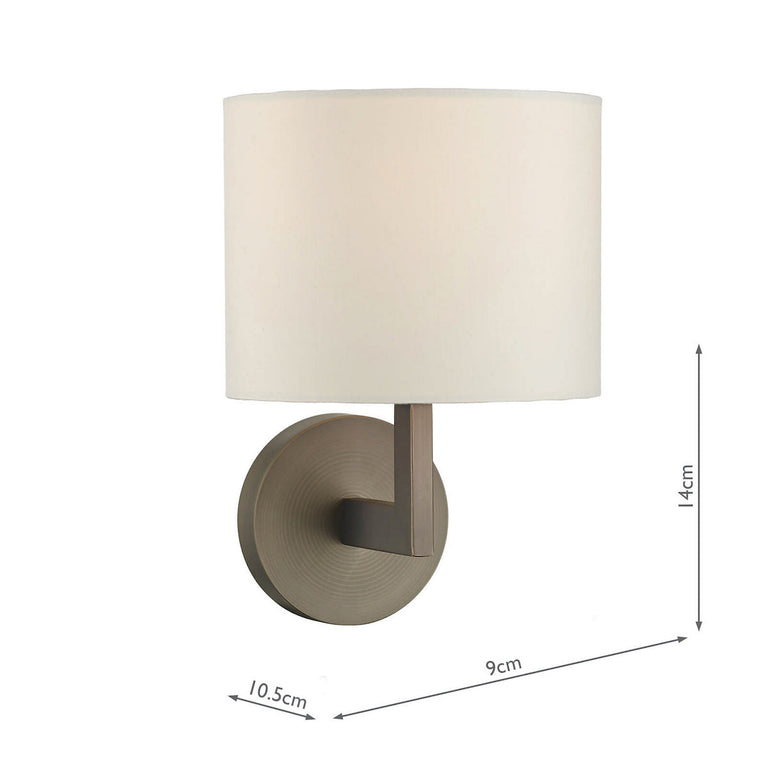 Ferrara Wall Light Bronze Bracket Only - Modern Wall Light Fitting