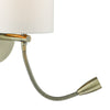 Feta Wall Light LED Antique Brass Base Only close view picture of adjustable baby LED lamp