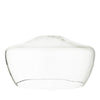 Fidella Easy Fit Lamp Shade Clear Glass close view picture of the shade shape