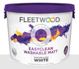 Fleetwood Easy Clean Matt Brilliant White 10L photo on the white background
