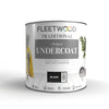 Fleetwood Oil Based Undercoat Black photo on the white background