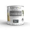 Fleetwood Oil Based Undercoat Charcoal Grey photo on the white background