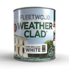Fleetwood Weather Clad Pure Brilliant White picture of the small capacity paint can