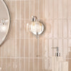 Forseti Bathroom Wall Light Polished Chrome life style picture