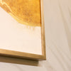 Framed Canvas Planets close view picture of the bottom right corner