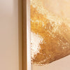 Framed Canvas Planets close view picture of the golden detailing