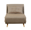 Freya Accent Chair Beige front view picture