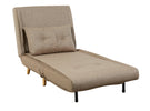 Freya Accent Chair Beige with a suporive lumbar cushion