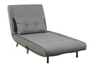 Freya Accent Chair Grey easy pot to the sofa