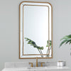 Stylish rectangular mirror that brightens up spaces

