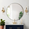 Chic GD010 round mirror for any modern space

