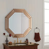 Decorative wall mirror, GD012 Hexagonal Golden Mirror
