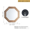 Modern bedroom mirror, GD012 Hexagonal Golden Mirror
