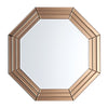 Stylish hallway mirror, GD012 Hexagonal Golden Mirror
