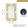 Stylish Rectangular Mirror to Brighten Your Hallway
