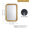 "GD016 Rectangle Mirror for Living Room Décor"
