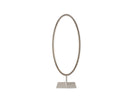 "Elegant Oval LED Mirror in Modern Home Decor"
