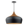 Gaucho 1 Light Pendant Black Large picture on the white background