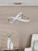 Gavino Pendant Brushed Silver LED perfect for any space