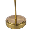 Glynis Table Lamp Antique Bronze/Ribbed Glass close view picture of the base